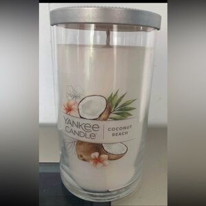 Yankee Candle® Coconut Beach Medium Pillar Scented Candle 14.25 oz